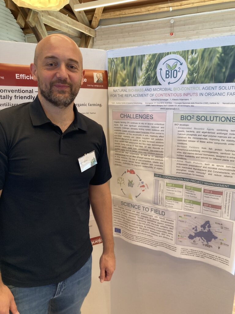 Alessio Adamiano (CNR) at the Nordic-Baltic scientific conference in Uppsala, Sweden
